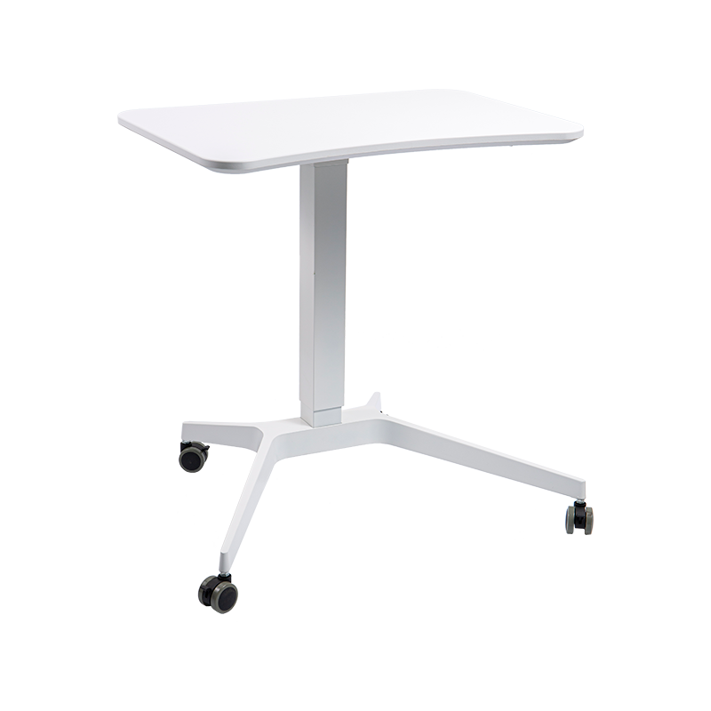 TH07 (квадратная алюминиевая трубчатая колонна) Пневматический стол с регулируемой высотой