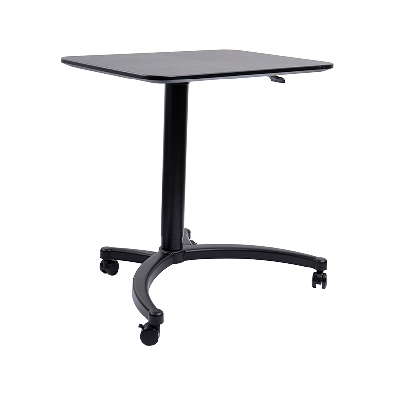 TH-13 (колонна с ножками в виде кошачьей головы и квадратной панелью) Пневматический стол с регулируемой высотой